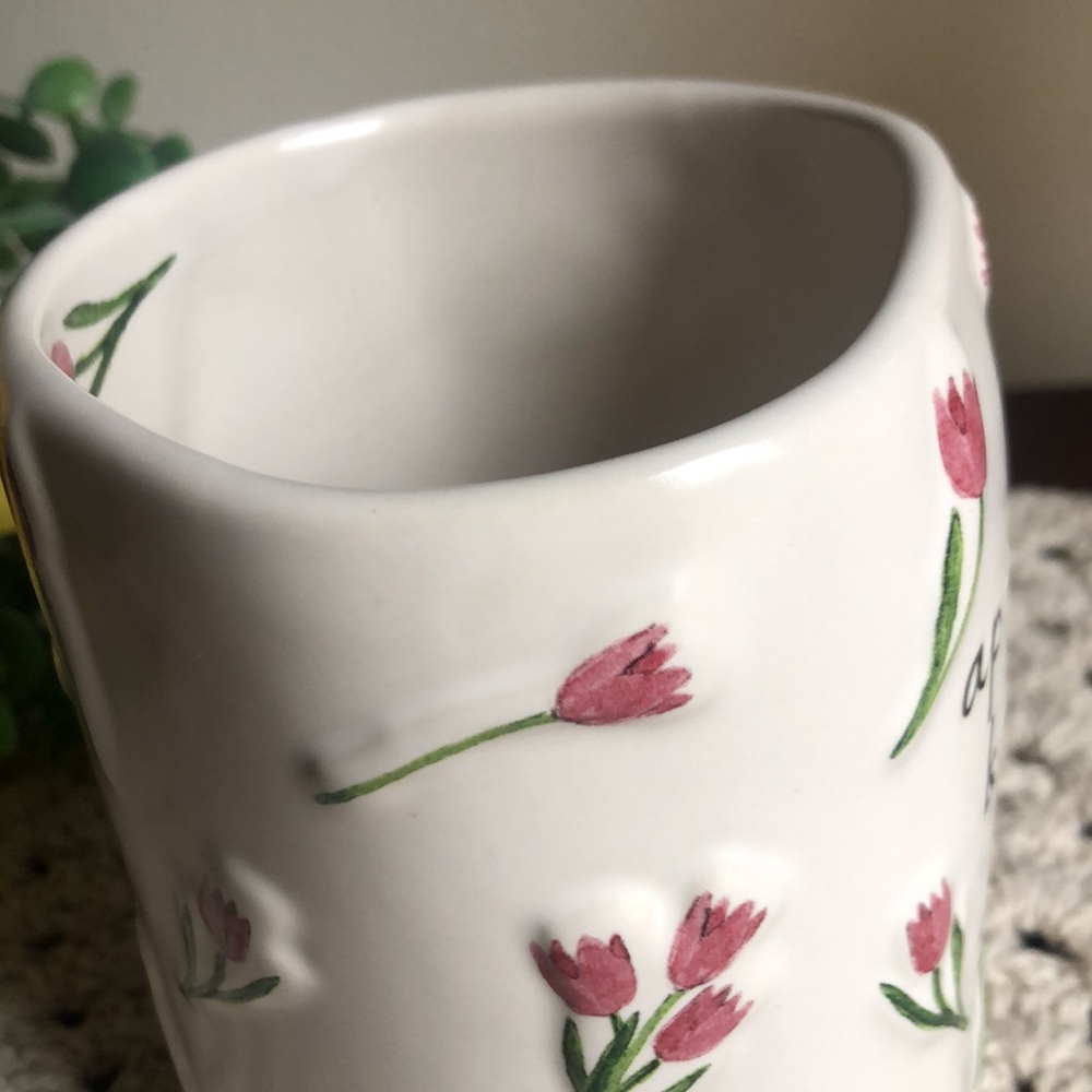 Rae Dunn Floral Mug - April showers bring May flowers - Picture 3 of 6